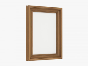 Frame With Picture Portrait 01 Modelo 3D