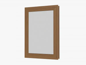 Frame With Picture Portrait 01 3D Model