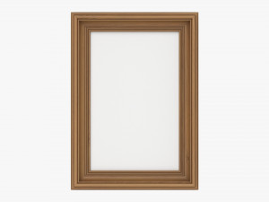 Frame With Picture Portrait 01 3D 모델