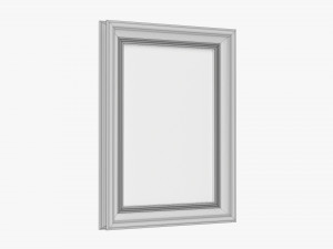 Frame With Picture Portrait 01 3D 모델