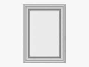 Frame With Picture Portrait 01 3D 모델