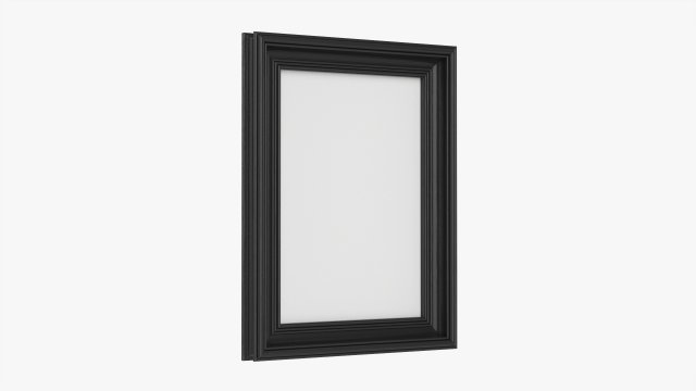 Frame With Picture Portrait 02 Modelo 3D .c4d .max .obj .3ds .fbx .stl .blend 