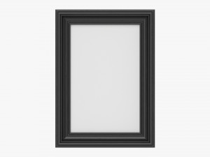 Frame With Picture Portrait 02 Modelo 3D