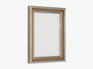 Frame With Picture Portrait 03 3D Модель