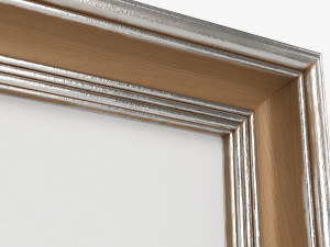 Frame With Picture Portrait 03 3D Model