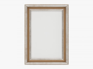 Frame With Picture Portrait 03 3D Model