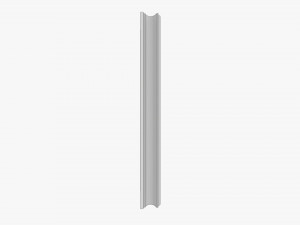 Frame With Picture Portrait 03 3D Model