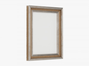 Frame With Picture Portrait 04 Modelo 3D