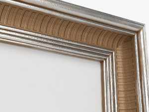 Frame With Picture Portrait 04 3D Model