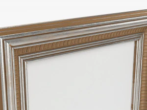 Frame With Picture Portrait 04 3D Model