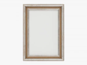 Frame With Picture Portrait 04 3D Model
