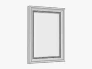 Frame With Picture Portrait 04 3D Model