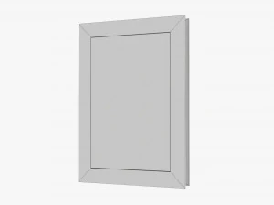 Frame With Picture Portrait 04 3D Model