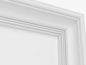 Frame With Picture Portrait 04 3D Model