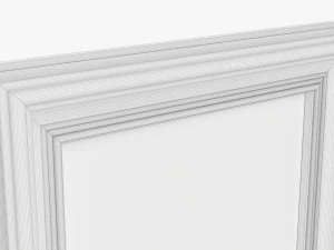 Frame With Picture Portrait 04 3D Model