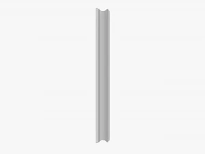 Frame With Picture Portrait 04 3D Model