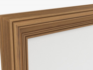 Frame With Picture Square 01 3D Model
