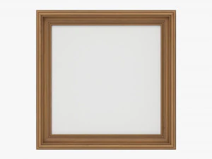 Frame With Picture Square 01 3D Model