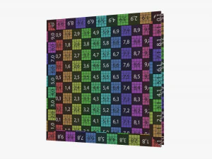 Frame With Picture Square 01 3D Model