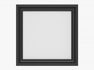 Frame With Picture Square 02 3D Model