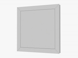 Frame With Picture Square 02 Modèle 3D