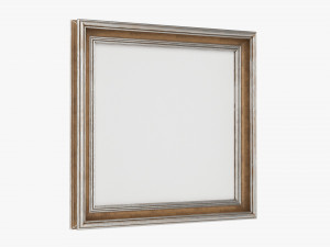 Frame With Picture Square 03 Modelo 3D