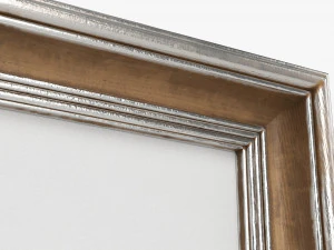 Moldura Com Foto Quadrada 03 Modelo 3D