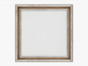 Moldura Com Foto Quadrada 03 Modelo 3D