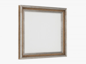 Frame With Picture Square 04 Modelo 3D