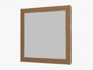 Frame With Picture Square 04 Modèle 3D