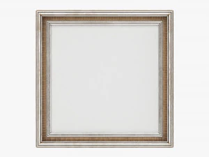 Frame With Picture Square 04 3D Model