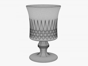 Glass Goblet 01 3D Model
