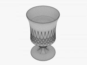 Glass Goblet 01 3D Model