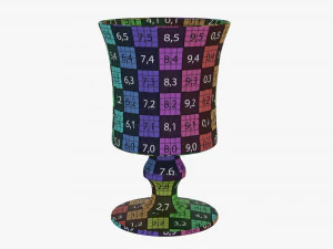 Glass Goblet 01 3D Model