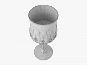 Glass Goblet 02 3D Model