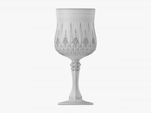 Glass Goblet 02 3D Model