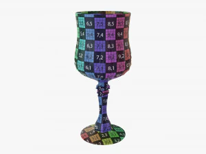 Glass Goblet 02 3D Model