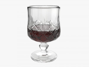 Glass Goblet 03 3D Модель