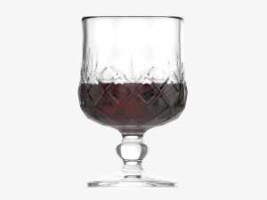 Glass Goblet 03 3D Модель