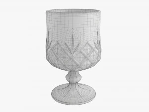 Glass Goblet 03 3D Model