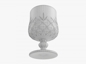 Glass Goblet 03 3D Модель