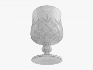 Glass Goblet 03 3D Model