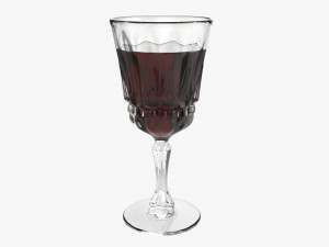 Glass Goblet 04 3D Модель