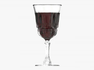 Glass Goblet 04 3D Model