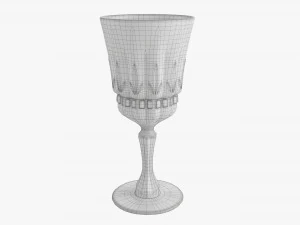 Glass Goblet 04 3D Model