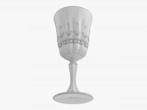Glass Goblet 04 3D Model