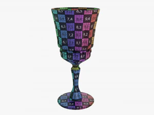 Glass Goblet 04 3D Model