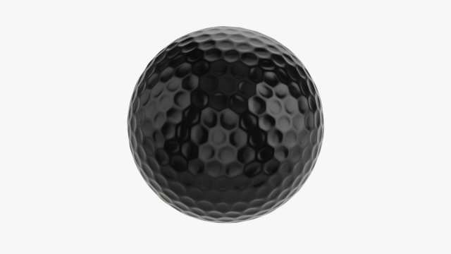 Golf Ball Modello 3D .c4d .max .obj .3ds .fbx .stl .blend 