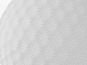 Golf Ball 3D Model