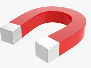 Horseshoe Magnet 3D Модель